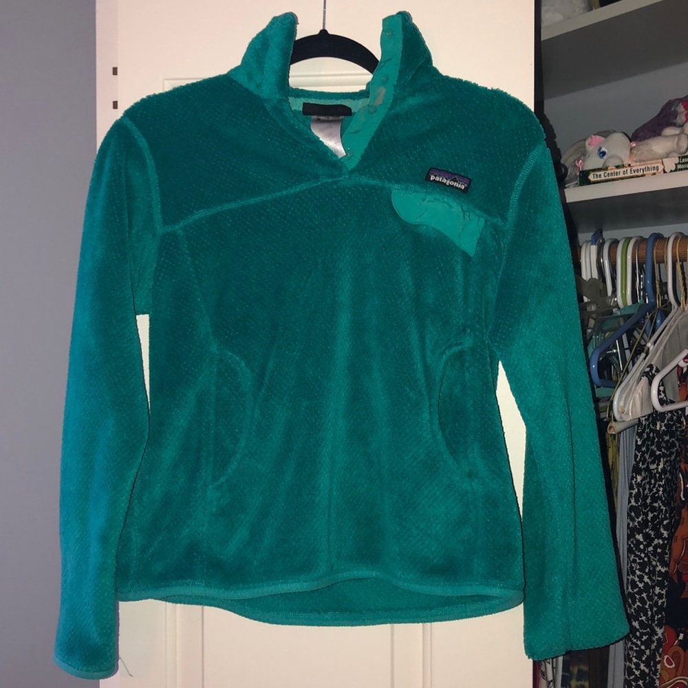 Patagonia Pullover in Turquoise